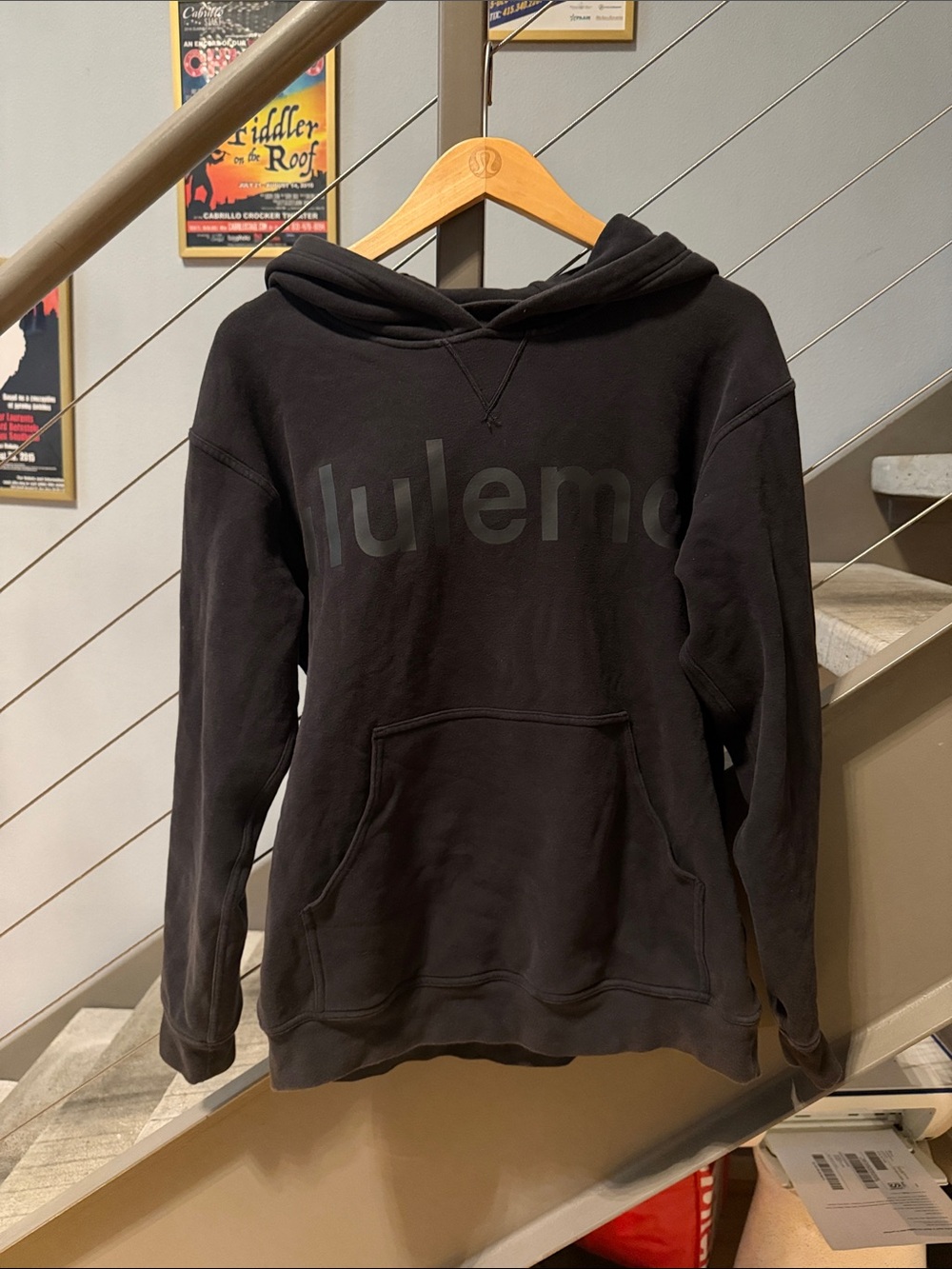 Lululemon All Yours Hoodie Graphic Black Size 6